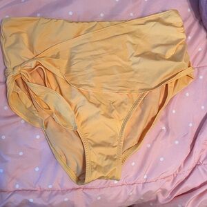 Kona Sol Yellow High-Waisted Panties